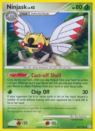 Legends Awakened Ninjask #67