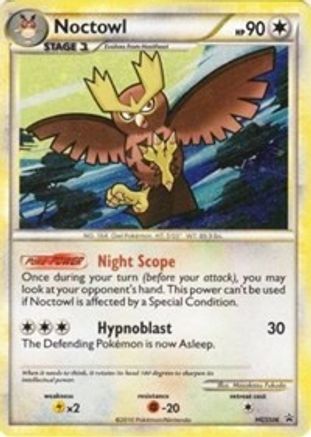 HGSS Promos Noctowl #HGSS06