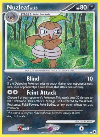 Rising Rivals Nuzleaf #75