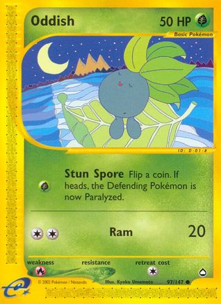 Aquapolis Oddish #097
