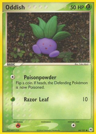 Hidden Legends Oddish #68