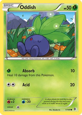 Boundaries Crossed Oddish #1