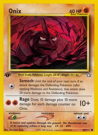 Neo Genesis Onix #069