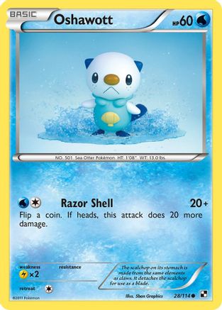 Black and White Oshawott (28) #28