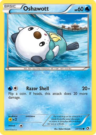 Legendary Treasures Oshawott #37