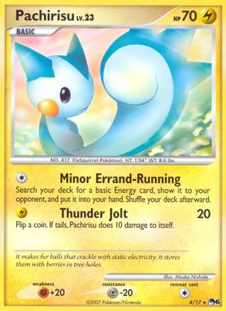 POP Series 6 Pachirisu #004