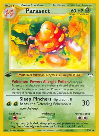 Neo Revelation Parasect #35