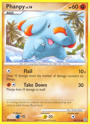 Secret Wonders Phanpy #98