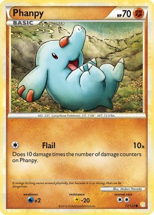HeartGold SoulSilver Phanpy #77