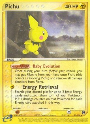 Sandstorm Pichu #20