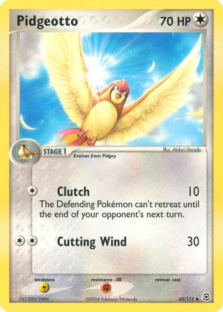 FireRed & LeafGreen Pidgeotto #45