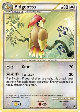 Call of Legends Pidgeotto #48