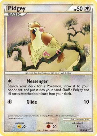 Call of Legends Pidgey #67