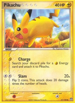 Power Keepers Pikachu #57