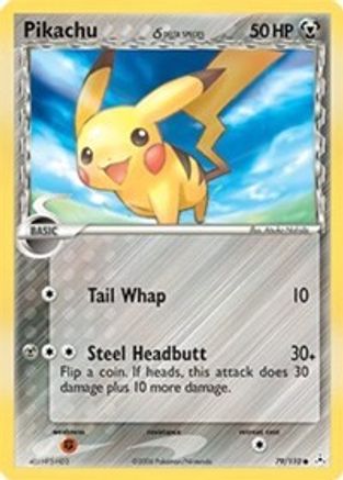 Holon Phantoms Pikachu (Delta Species) #79