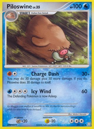 Legends Awakened Piloswine #69