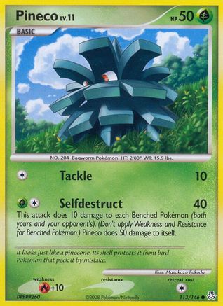 Legends Awakened Pineco #113
