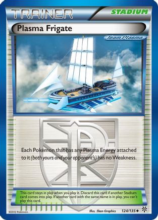 Plasma Storm Plasma Frigate (Team Plasma) #124