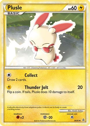 Unleashed Plusle #36