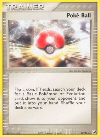 Unseen Forces Poke Ball #87