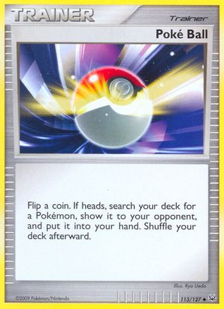Platinum Poke Ball #113