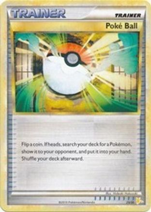 Poke Ball (Raichu) 25 HGSS Trainer Kit: Gyarados & Raichu Pokémon card
