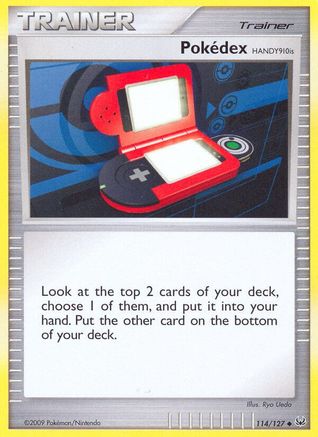 Platinum Pokedex HANDY910is #114