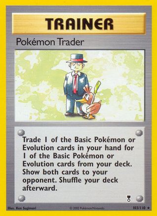 Legendary Collection Pokemon Trader #103
