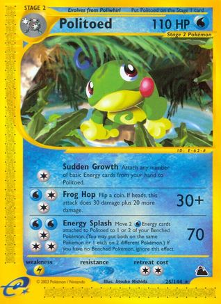 Skyridge Politoed (25) #025