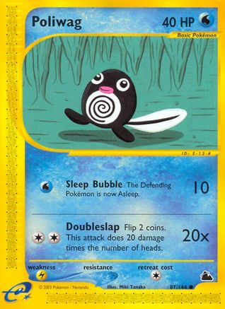 Skyridge Poliwag #087