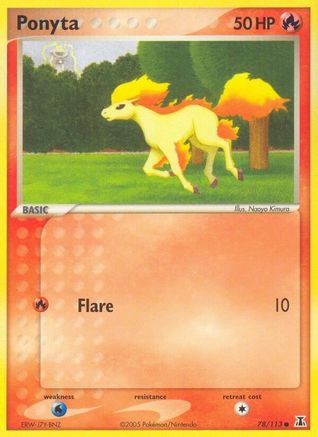 Delta Species Ponyta #78
