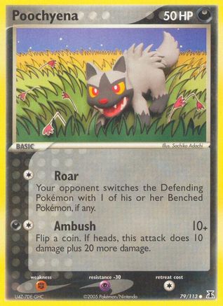 Delta Species Poochyena #79