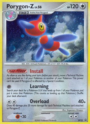 Diamond and Pearl Promos Porygon-Z #DP35