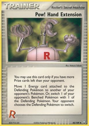 Team Rocket Returns Pow! Hand Extension #85
