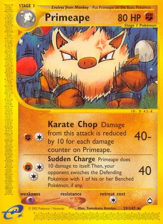 Aquapolis Primeape #029