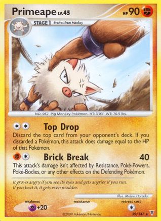 Supreme Victors Primeape #39