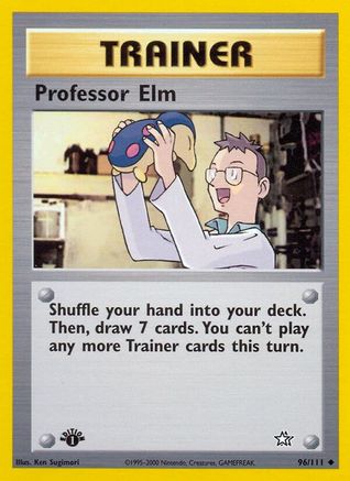 Neo Genesis Professor Elm #096