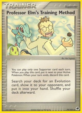 Dragon Frontiers Professor Elm's Training Method #79