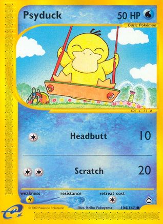 Aquapolis Psyduck #104