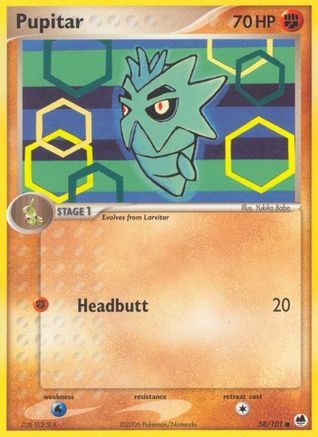 Dragon Frontiers Pupitar #58