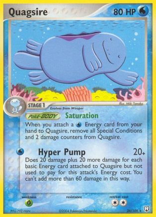 Team Rocket Returns Quagsire #26