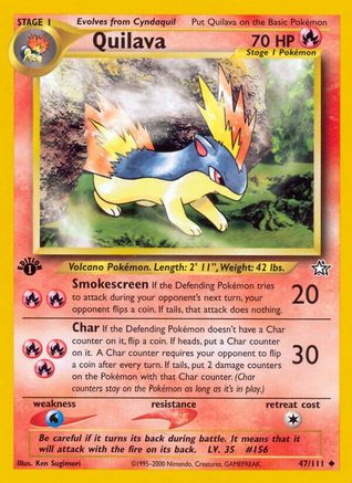 Neo Genesis Quilava (47) #047