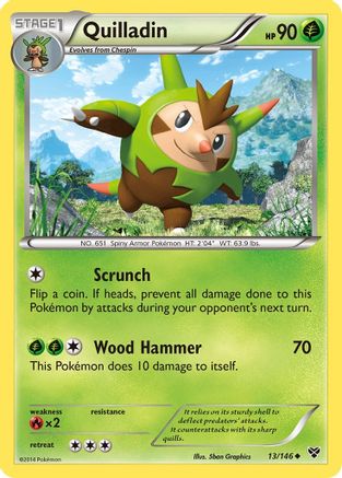 XY Base Set Quilladin #13