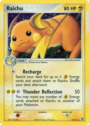 FireRed & LeafGreen Raichu #12