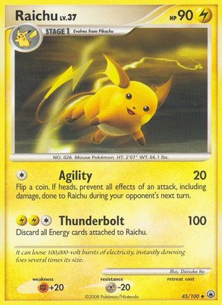 Majestic Dawn Raichu #45