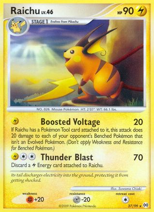 Arceus Raichu #27