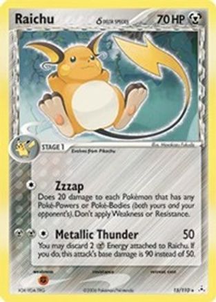 Holon Phantoms Raichu (Delta Species) #15