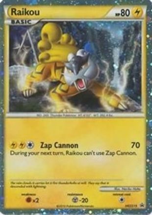 HGSS Promos Raikou #HGSS19