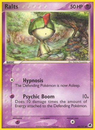 Dragon Frontiers Ralts #60