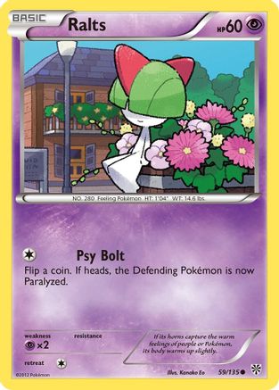 Plasma Storm Ralts #59